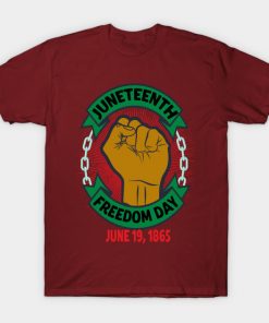Juneteenth T-Shirts - Juneteenth Day Pan African Colors Black History Fist Edit View T-Shirt TP1002 24 - Juneteenth Shirt Juneteenth Day Pan African Colors Black History Fist Edit View