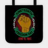 Juneteenth Bags - Juneteenth Day Pan African Colors Black History Fist Edit View Tote TP1002 2 - Juneteenth Shirt Juneteenth Day Pan African Colors Black History Fist Edit View