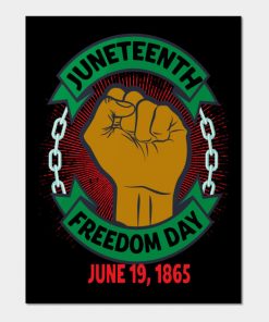 Juneteenth Day Pan African Colors Black History Fist Edit View