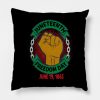 Juneteenth Pillows - Juneteenth Day Pan African Colors Black History Fist Edit View Pillow TP1002 1 - Juneteenth Shirt Juneteenth Day Pan African Colors Black History Fist Edit View